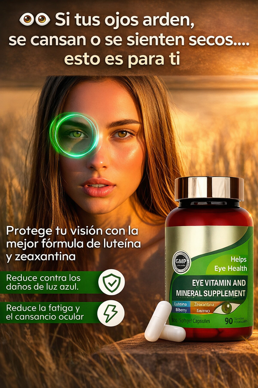 Dale un descanso real a tus ojos agotados por pantallas Lleva 2x1👀